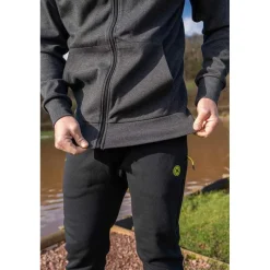 Fox Matrix Sweat Homme Zipped Hoody - Noir * Sweats & Polaires