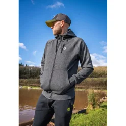 Fox Matrix Sweat Homme Zipped Hoody - Noir * Sweats & Polaires