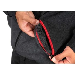 Fox Rage Sweat Homme Reversible Sherpa Hoody - Noir * Sweats & Polaires