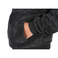 Fox Rage Sweat Homme Reversible Sherpa Hoody - Noir * Sweats & Polaires