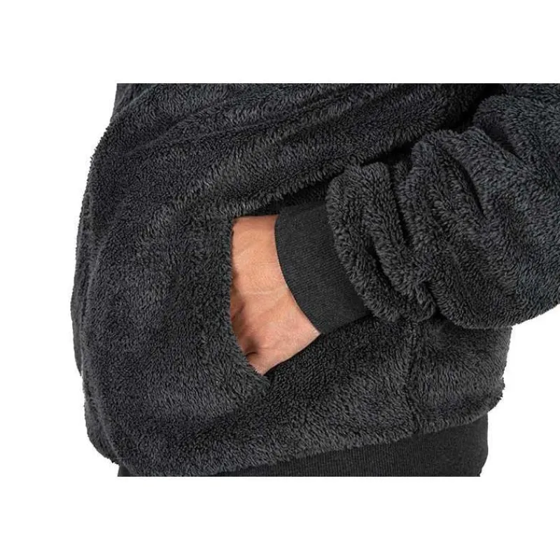 Fox Rage Sweat Homme Reversible Sherpa Hoody - Noir * Sweats & Polaires