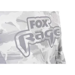 Fox Rage Sweat Homme Uv Hooded Light Camo Top - Gris * Anti-Uv|Sweats & Polaires