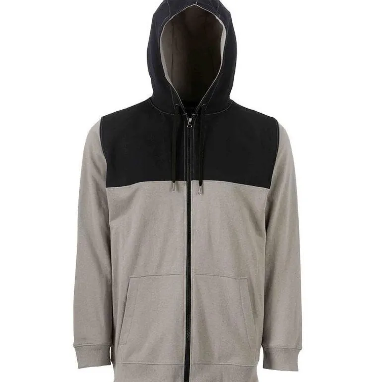 Sweat Homme Grundéns Daggerboard Fz Hoodie - Metal