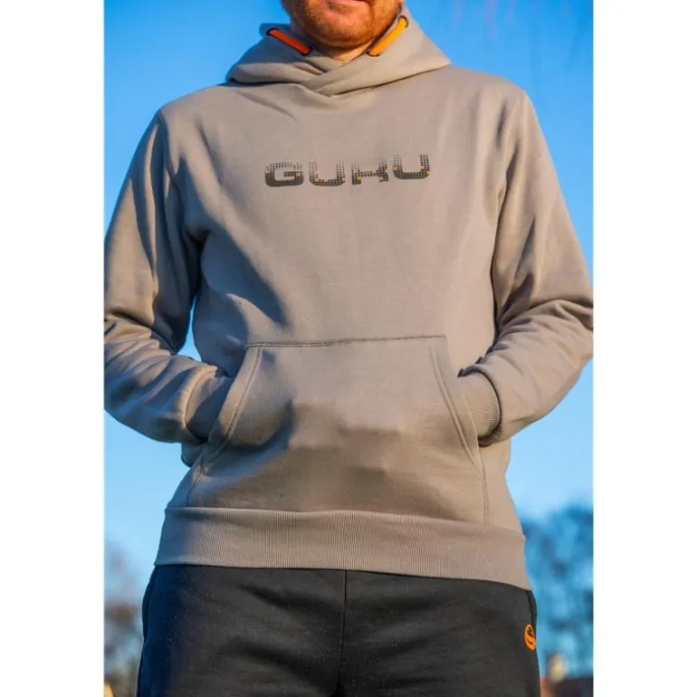 Sweat Homme Guru Grey Circles Hoodie - Gris