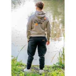 Sweat Homme Guru Grey Circles Hoodie - Gris