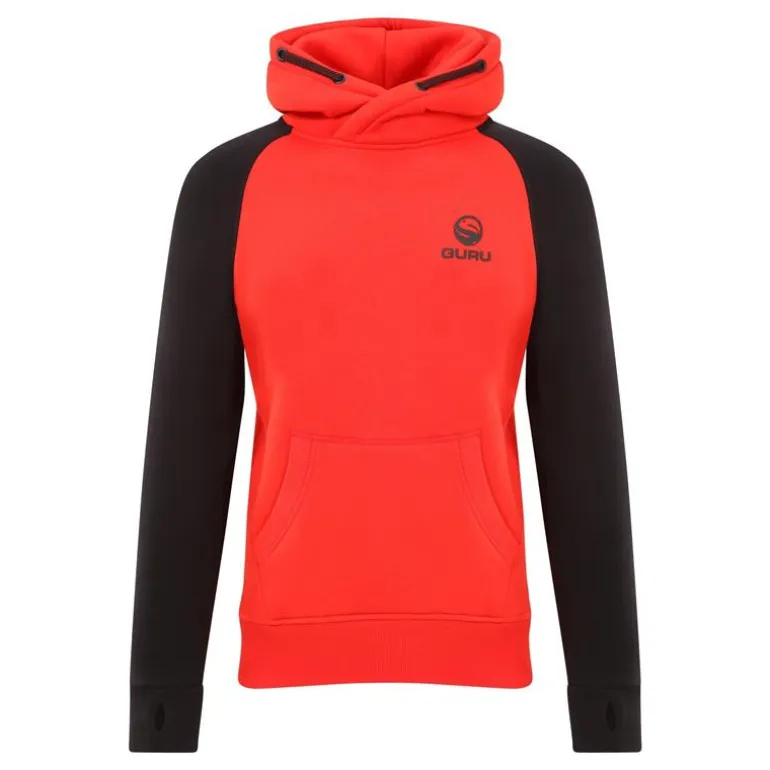 Sweat Homme Guru Hoodie - Rouge/Noir