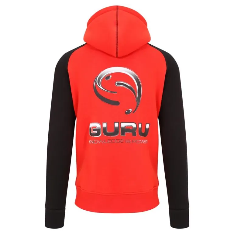 Sweat Homme Guru Hoodie - Rouge/Noir