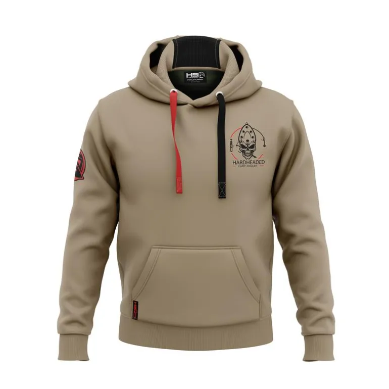 Sweat Homme Hot Spot Design Hoodie Hardheaded - Beige