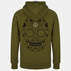 Kumu Sweat Homme Hoody Death Rig - Kaki * Sweats & Polaires