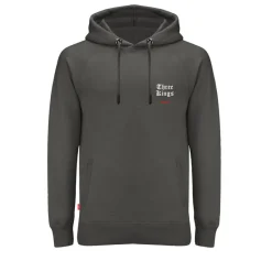 Kumu Sweat Homme 3 Kings Grey Hoodie - Gris * Sweats & Polaires