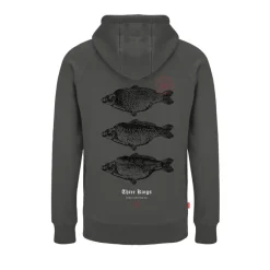 Kumu Sweat Homme 3 Kings Grey Hoodie - Gris * Sweats & Polaires