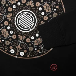 Sweat Homme Kumu Lotus Hoodie - Noir