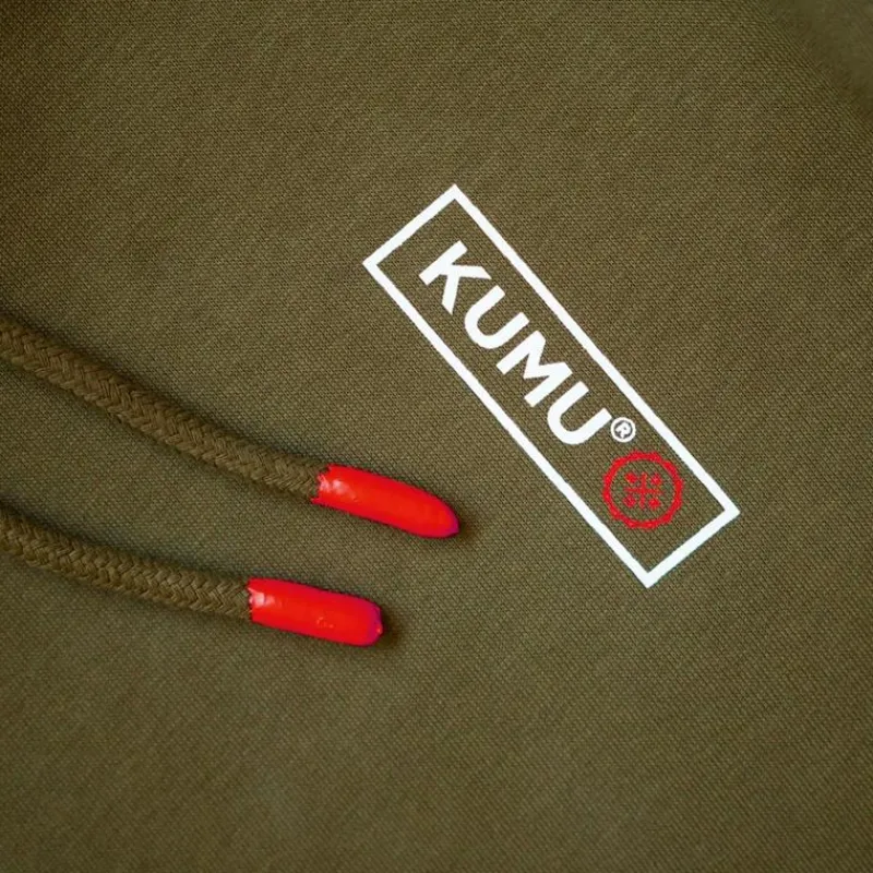 Kumu Sweat Homme Rising Sun - Kaki * Sweats & Polaires