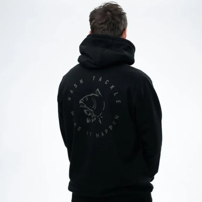 Sweat Homme Nash Make It Happen Carp Logo - Noir