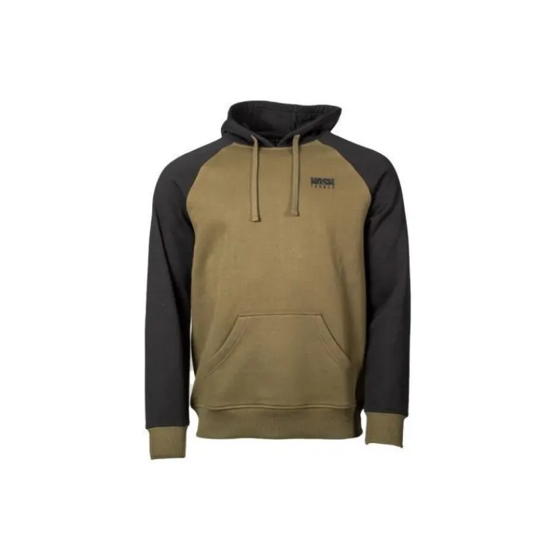 Nash Sweat Homme Make It Happen Hoody Raglan - Vert * Sweats & Polaires