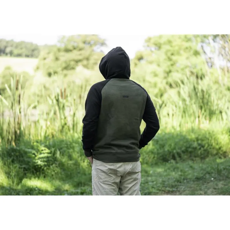Nash Sweat Homme Make It Happen Hoody Raglan - Vert * Sweats & Polaires
