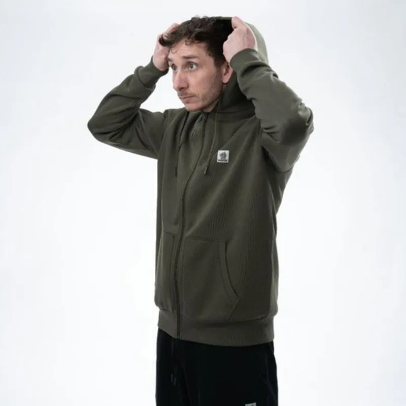 Nash Sweat Homme Make It Happen Badge Zipped - Vert * Sweats & Polaires