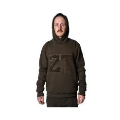 Sweat Homme Nash Zero Tolerance Wind Chill Hoody Varsity - Kaki
