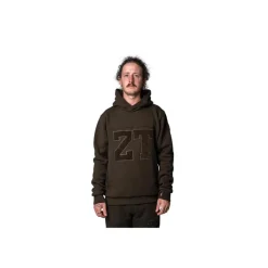 Sweat Homme Nash Zero Tolerance Wind Chill Hoody Varsity - Kaki