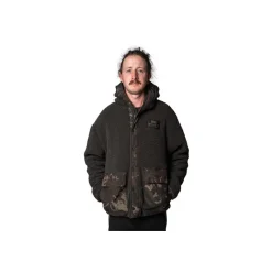 Nash Sweat Homme Zero Tolerance Sherpa Fleece Hoody - Camo * Sweats & Polaires
