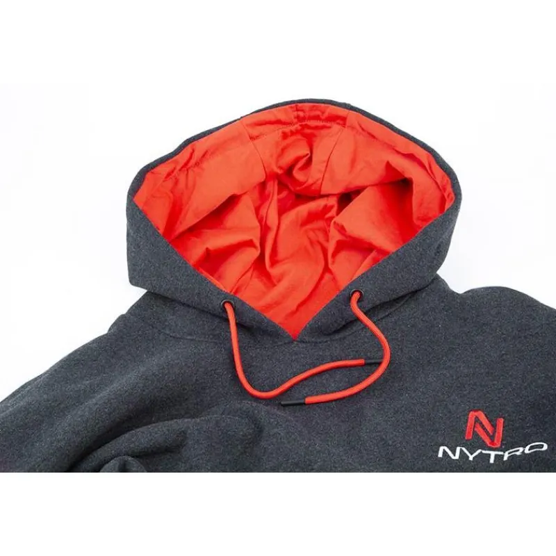 Nytro Sweat Homme Hoody - Dark Marl Grey * Sweats & Polaires