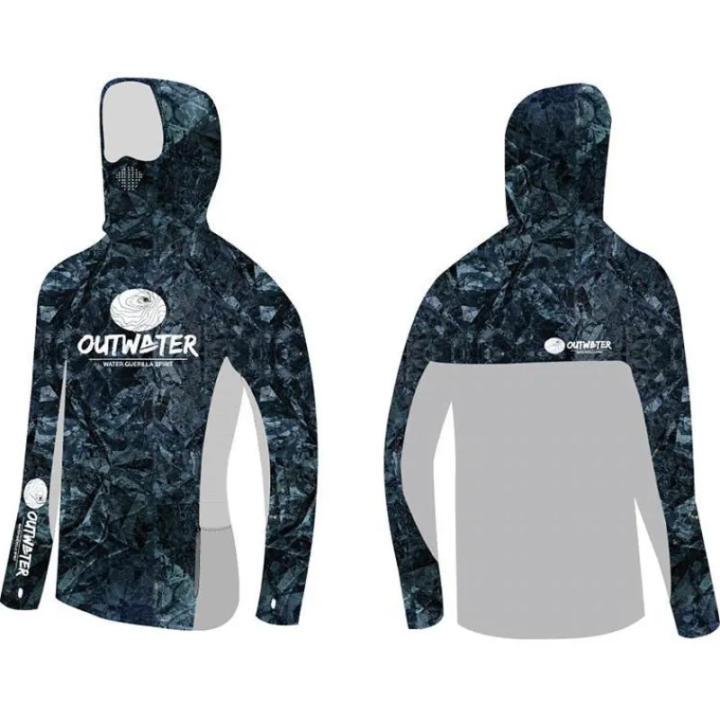 Outwater Sweat Homme Guerilla Pro Dark Blue * Anti-Uv
