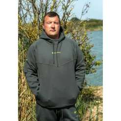 Ridge Monkey Sweat Homme Apearel Thermapro Heavyweight Thermique - Green * Sweats & Polaires
