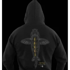 Vass Sweat Homme Carp Rising Hoodie - Noir * Sweats & Polaires