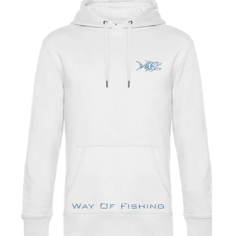 Sweat Homme W.O.F. Thon - Blanc
