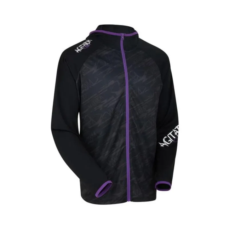 Wychwood Sweat Homme Agitator Hoody Uv - Noir * Anti-Uv
