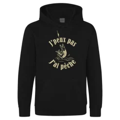 Bartavel Sweat Junior J'peux Pas J'ai Pêche - Noir * Cadeaux & Décoration|Cadeaux & Décoration