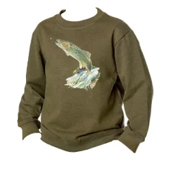 Bartavel Sweat Junior Truite - Kaki * Sweats & Polaires