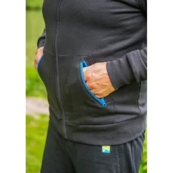 Sweat Zippé Homme Preston Innovations Celcius Hoodie - Noir