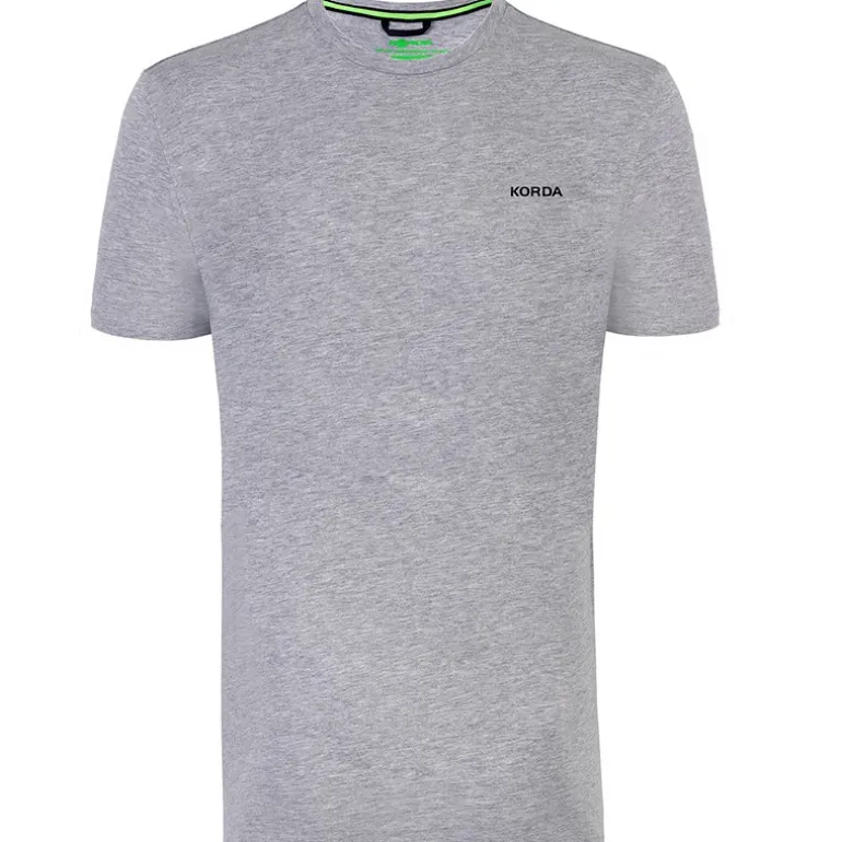 Tee Shirt Manches Courtes Homme Korda Lakebed - Gris
