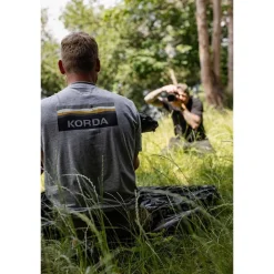 Tee Shirt Manches Courtes Homme Korda Lakebed - Gris