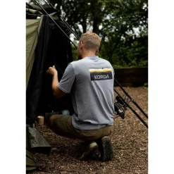 Tee Shirt Manches Courtes Homme Korda Lakebed - Gris