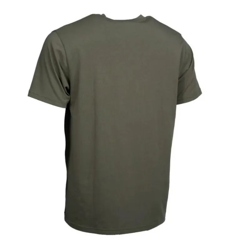 Tee Shirt Manches Courtes Homme Nash Make It Happen Badge - Vert