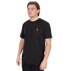 Fox Tee Shirt Manches Courtes Homme Orange Indicator T - Noir * T-Shirts, Polos & Chemises