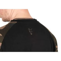 Tee Shirt Manches Courtes Homme Fox Outline T-Shirt - Noir/Camo