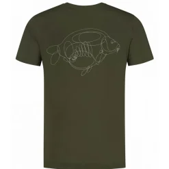 Tee Shirt Manches Courtes Homme W.O.F. Bonobo - Noir