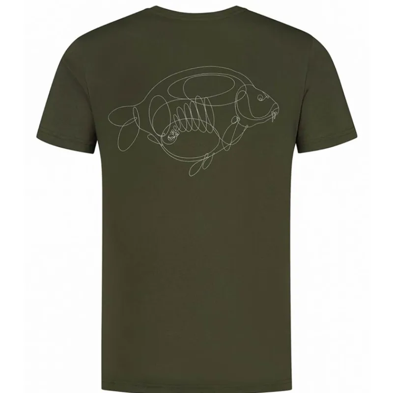 Tee Shirt Manches Courtes Homme W.O.F. Bonobo - Noir