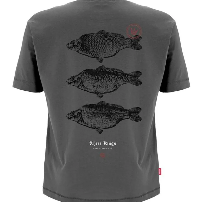Tee Shirt Manches Courtes Homme Kumu Dusk Till Dawn - Noir