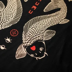 Tee Shirt Manches Courtes Homme Kumu Dusk Till Dawn - Noir