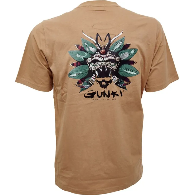Gunki Tee Shirt Manches Courtes Homme Chief - Caramel * T-Shirts, Polos & Chemises