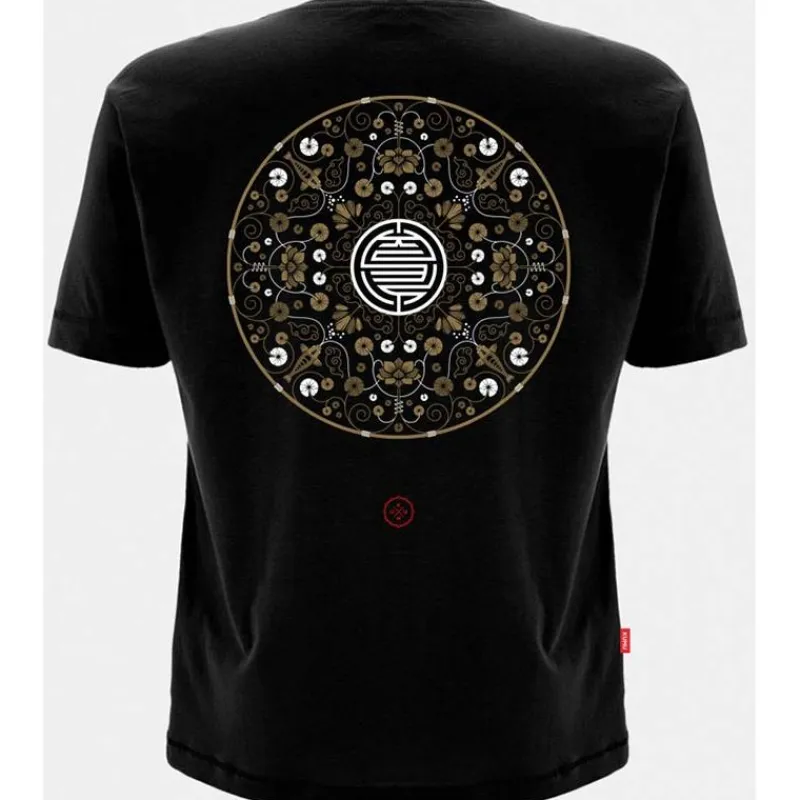 Kumu Tee Shirt Manches Courtes Homme Lotus - Noir * T-Shirts, Polos & Chemises