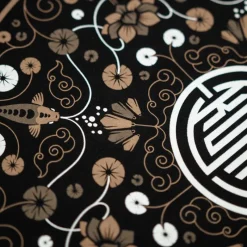 Kumu Tee Shirt Manches Courtes Homme Lotus - Noir * T-Shirts, Polos & Chemises