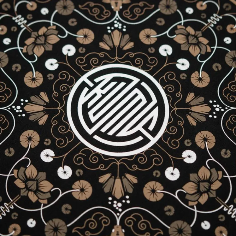 Kumu Tee Shirt Manches Courtes Homme Lotus - Noir * T-Shirts, Polos & Chemises