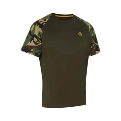 Wychwood Tee Shirt Manches Courtes Homme Carp T-Shirt Tactical - Kaki/Camo * T-Shirts, Polos & Chemises