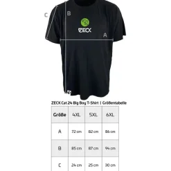 Zeck Tee Shirt Manches Courtes Homme Catfish Big Boy T-Shirt - Noir * T-Shirts, Polos & Chemises
