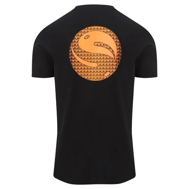 Tee Shirt Manches Courtes Homme Guru Gradient Logo Tee - Noir
